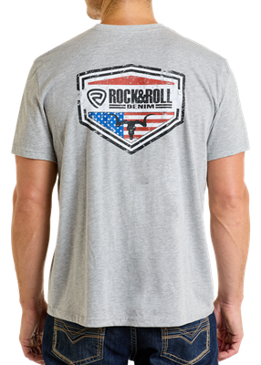 Lt Grey RR Americano Graphic