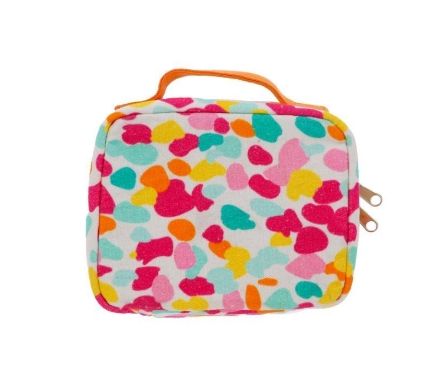 Confetti Bloom Small Zipper Pouch
