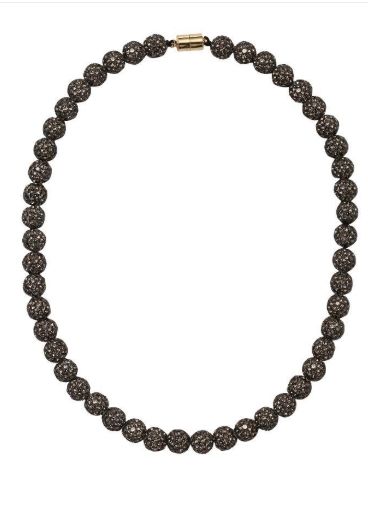 Kids Jet Bling Disco Ball Beaded Necklace