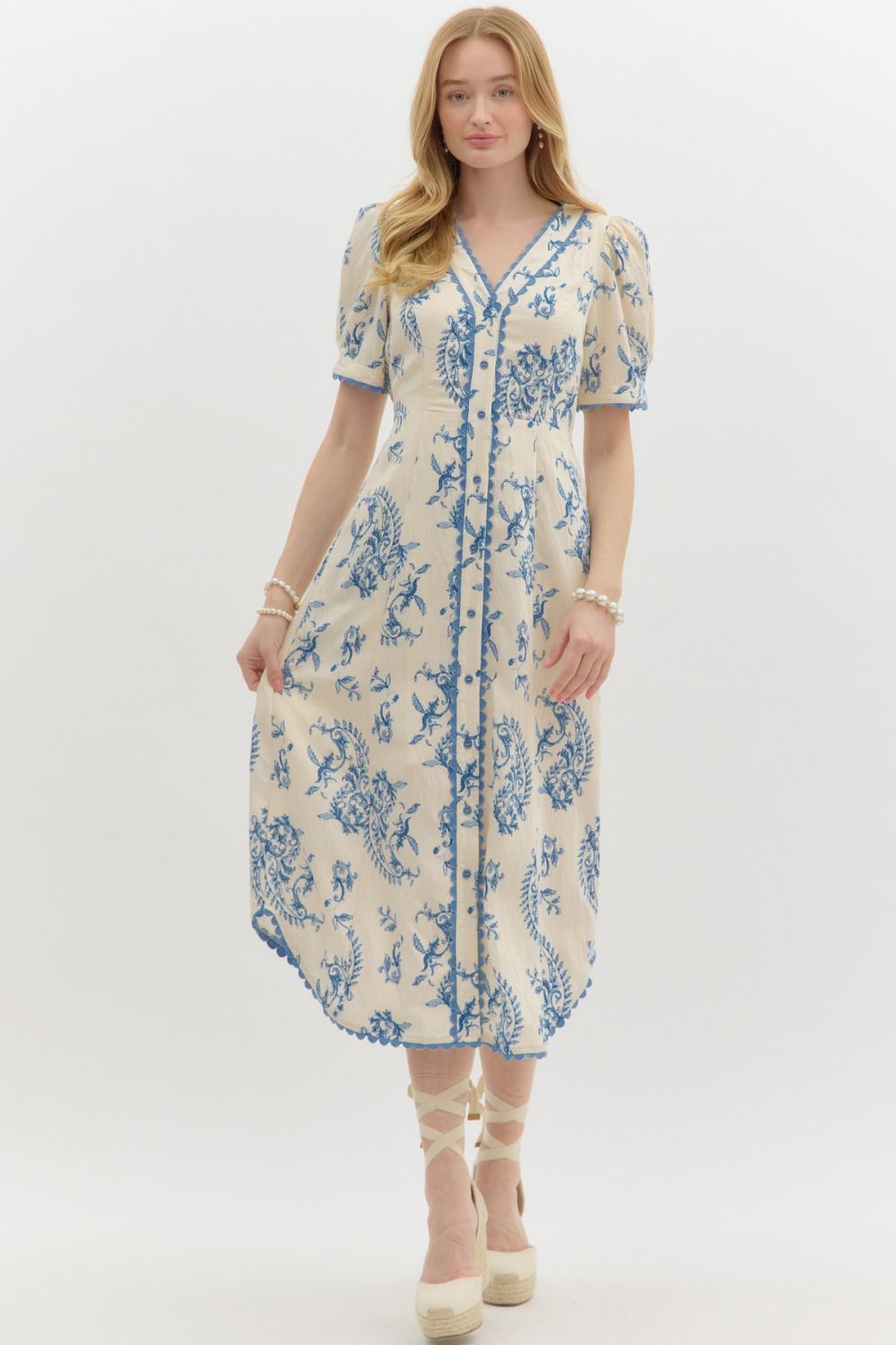 Bluebell Charm Midi