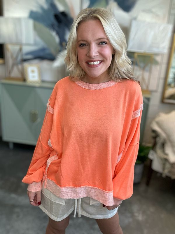RD Loop Terry Crew Top