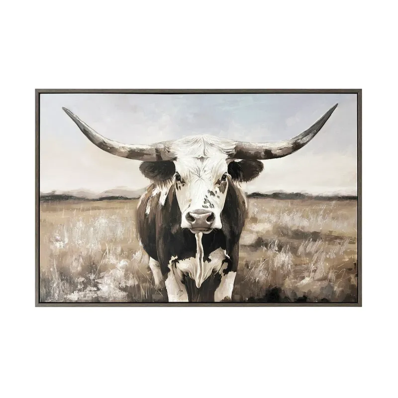 Lone Star Hand Painted Canvas