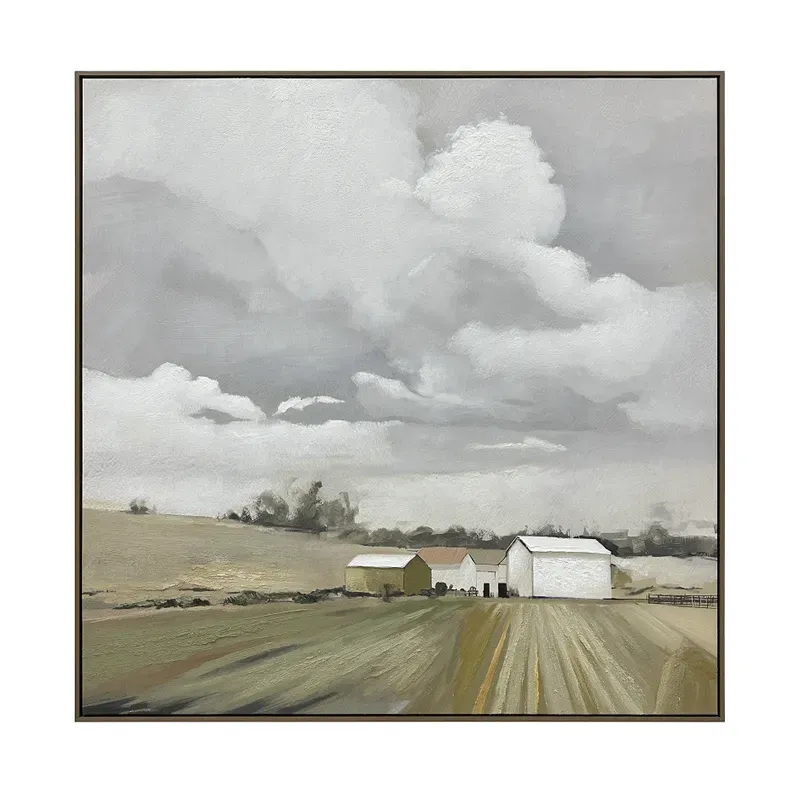 Country Stillness Hand Painted Canvas