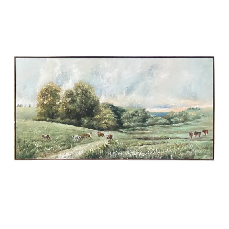 Rural Bliss Hand Painted Canvas