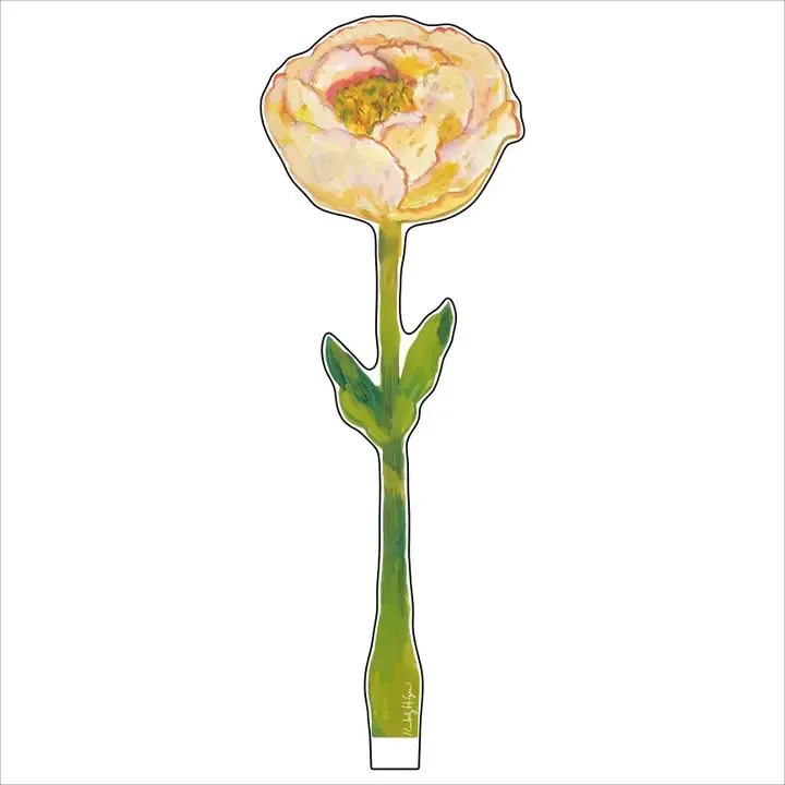 VG Creamy Peony Large Acrylic Flower