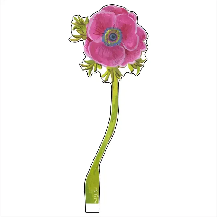 VG Magenta Anemone Small Acrylic Flower