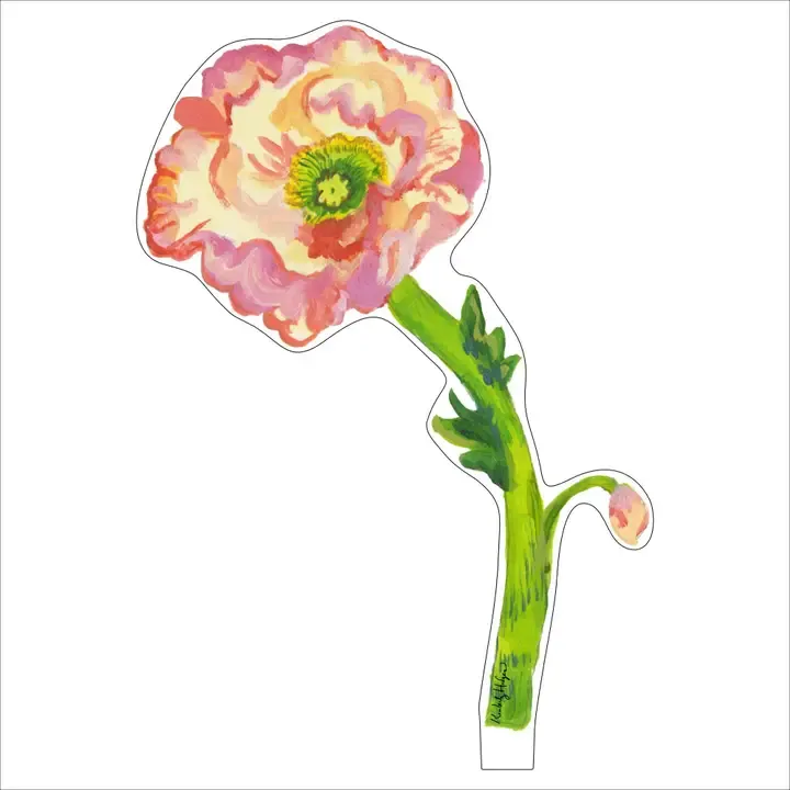 VG Small Iceland Poppy Small Acrylic Flower