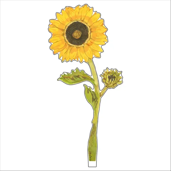 VG Sunflower Small Acrylic Flower