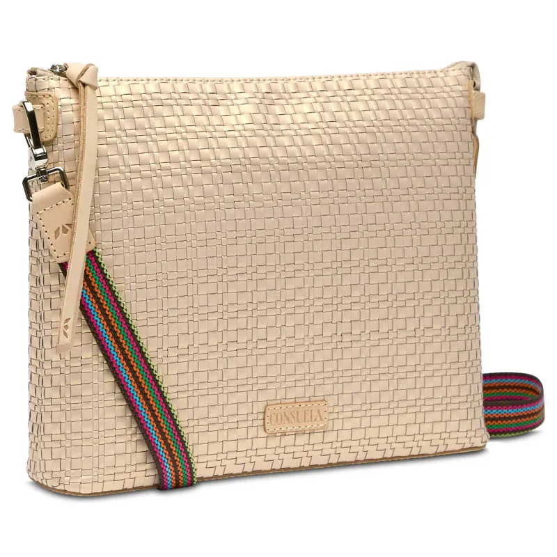 Downtown Crossbody-Pearl