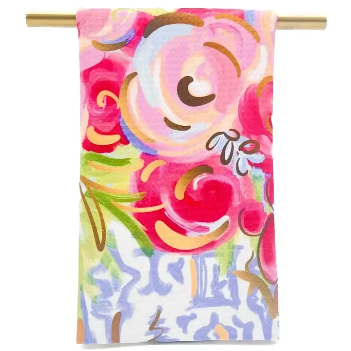 VG Botanical Chinoiserie Tea Towel