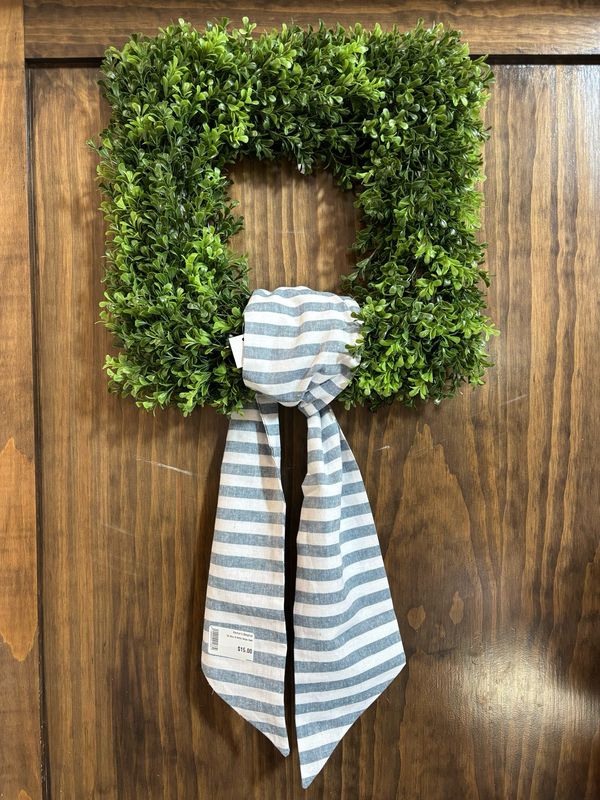 VG Blue &amp; White Stripe Sash