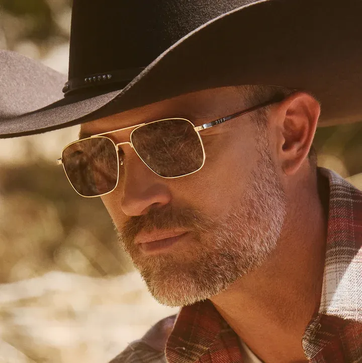 Rip Wheeler Gold + Brown Polarized