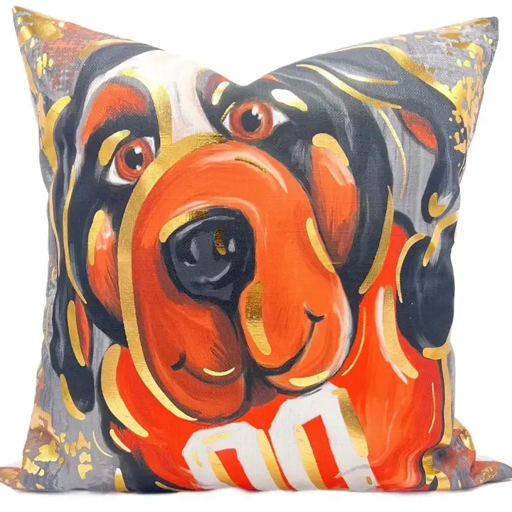 VG Gold Foil Smoky Mascot Pillow