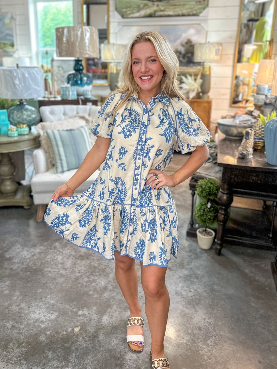 Bluebell Charm Dress