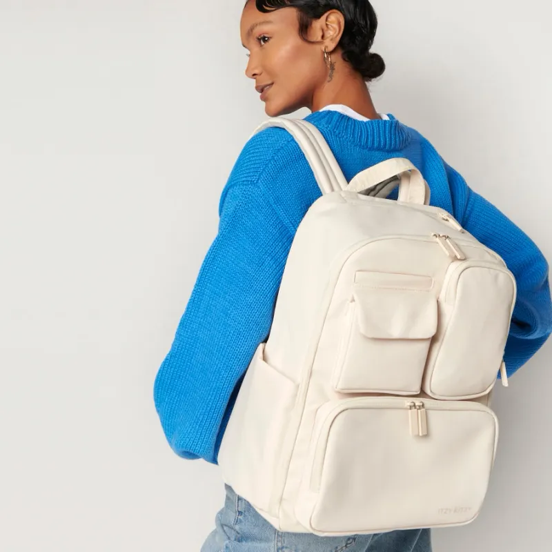 Belong Utility Backpack-Cream