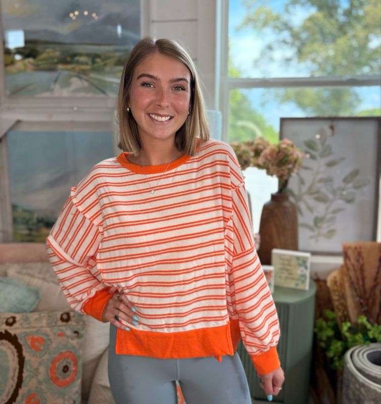 Tangerine Tides Top