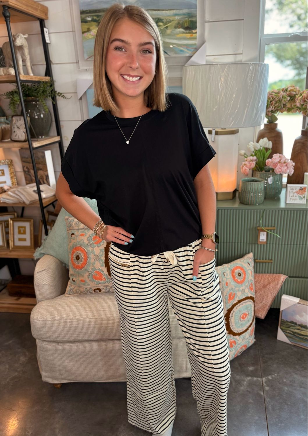 Salt &amp; Sail Stripe Pant