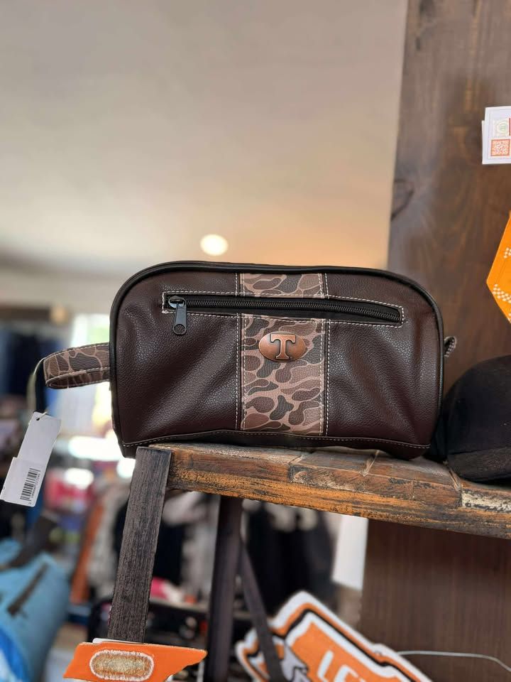 Old School Camo Toiletry Bag-TN