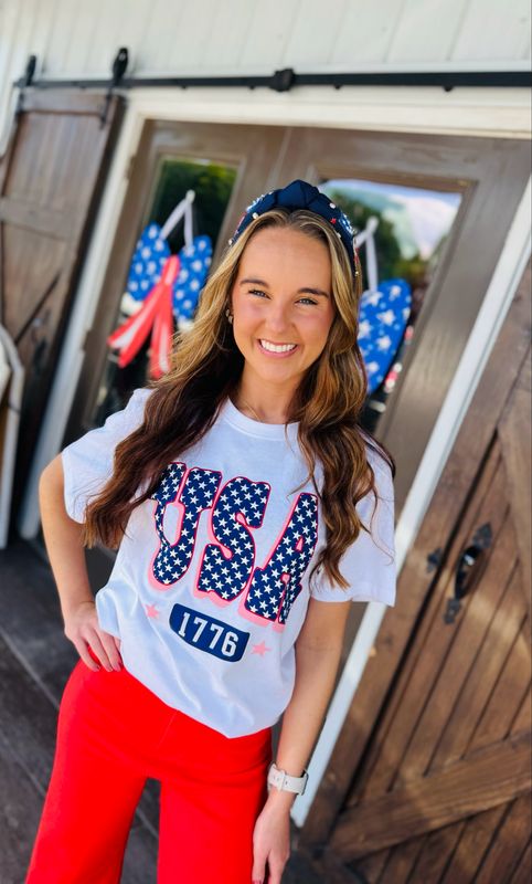 USA White T-shirt