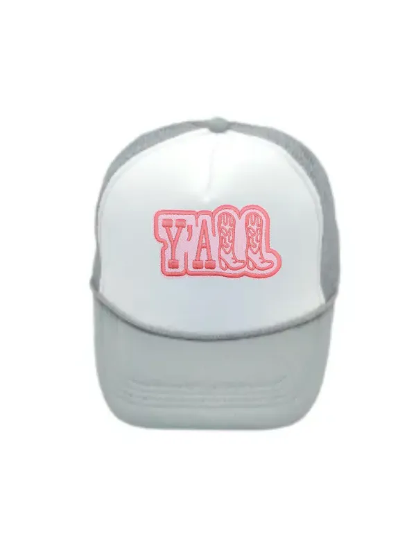 Y&#39;all Boots Trucker Hat