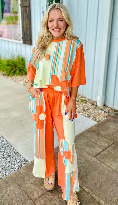 RD Citrus Blooms Pants