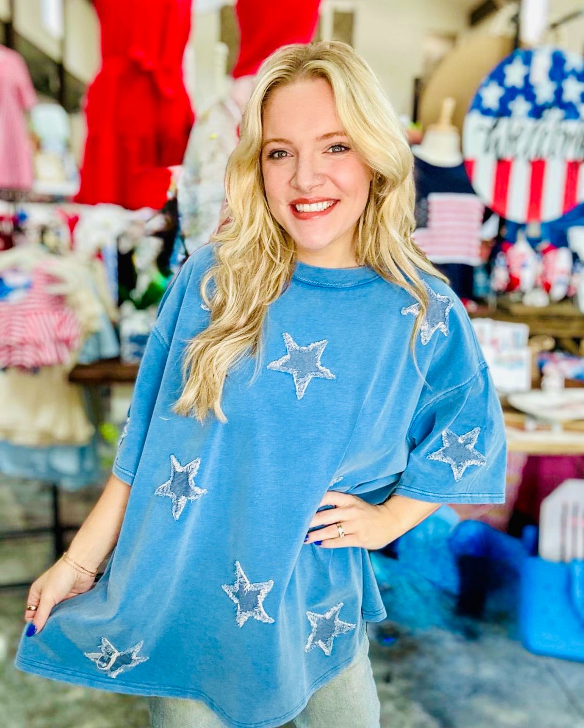 CH Denim Dreams Top