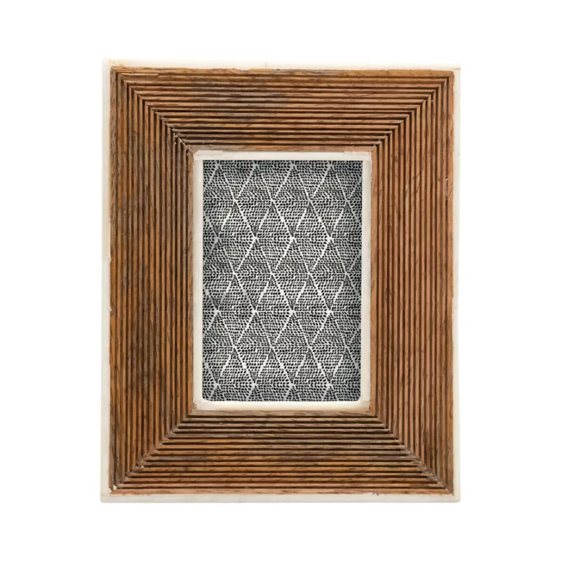 Mango Wood &amp; Bone Frame