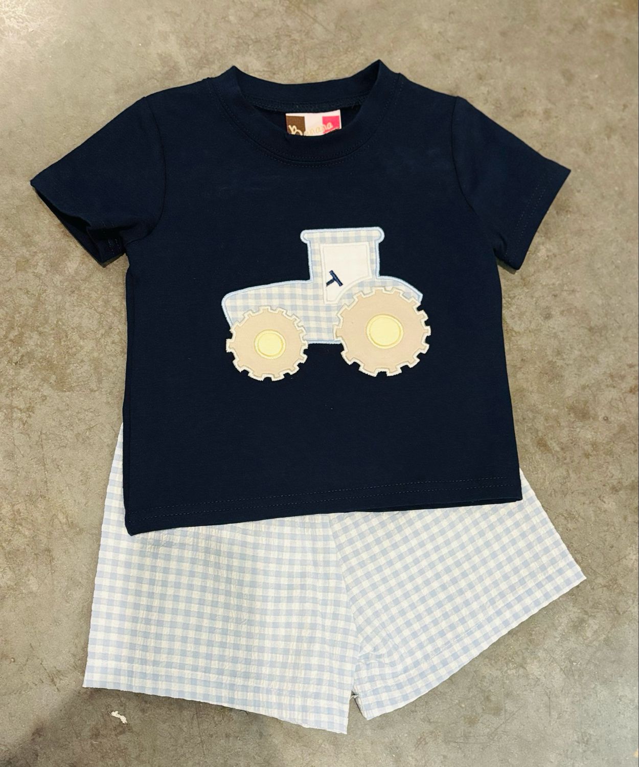 CH Tractor Boys Short Set