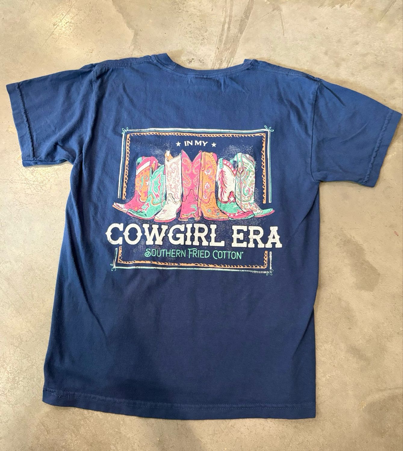 In My Cowgirl Era Girls Tee