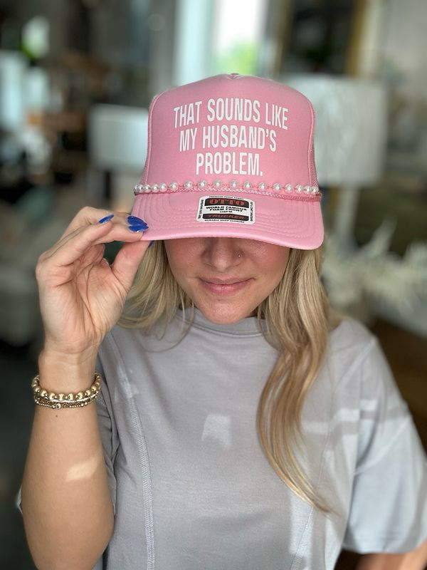 My Husands Problem Trucker W/Chain