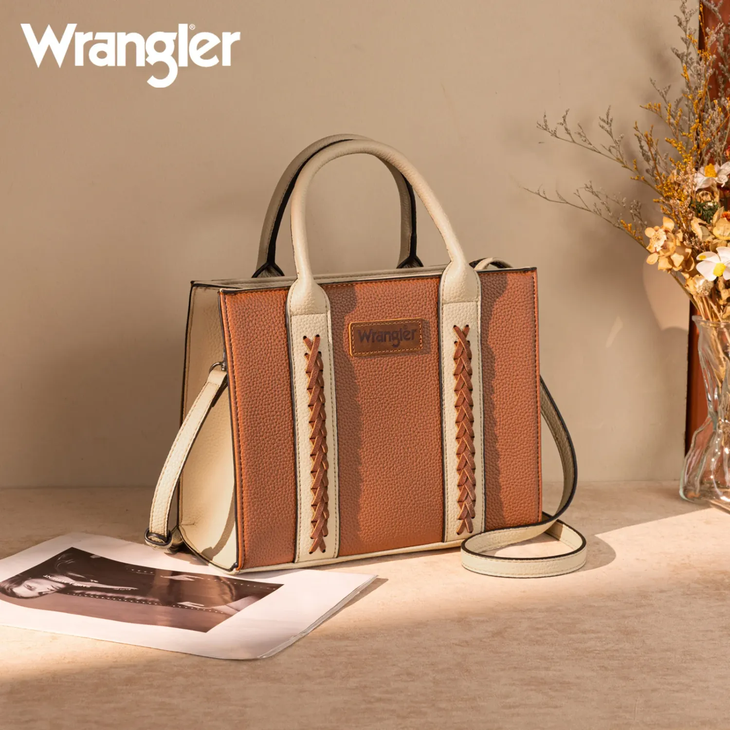 Wrangler Bag-Brown/Tan