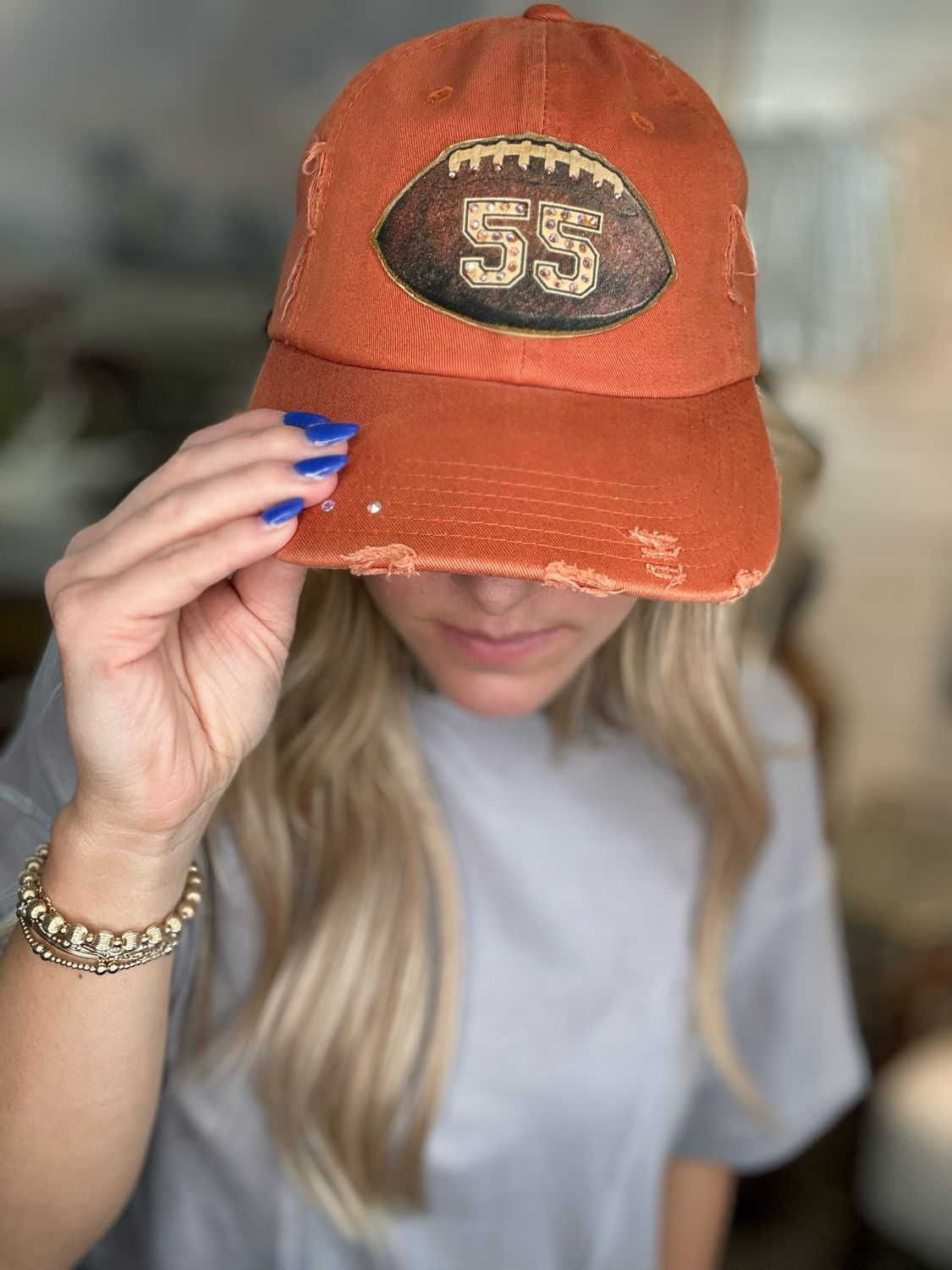 XOXO Hats-Football