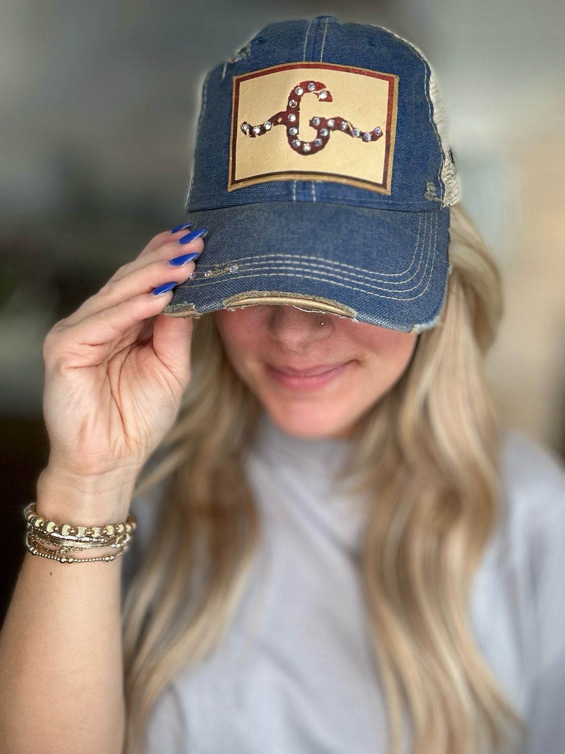 VG XOXO Hats-Bling