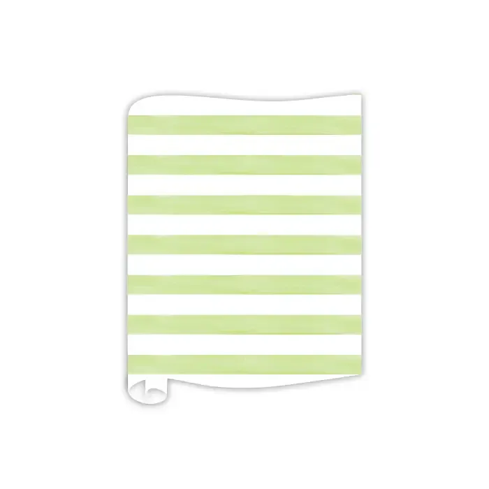 VG Table Runner-Lime Green Cabana Strip