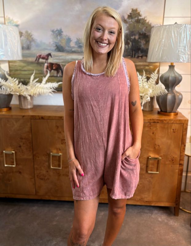 RD Mauve Mist Romper