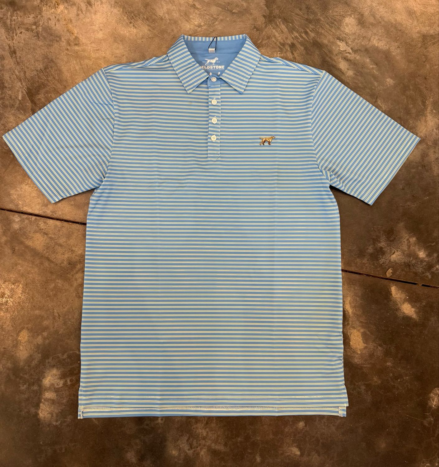 The Carlisle Polo-Blue/Green