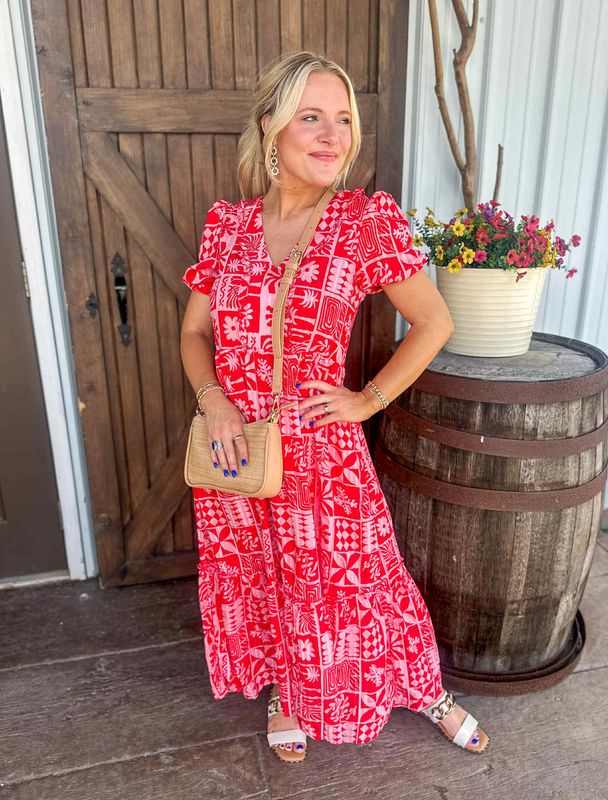 CH The Painted Poppy Dress