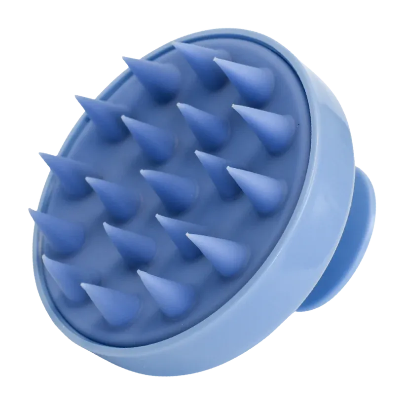 Grey Blue Shampoo Brush