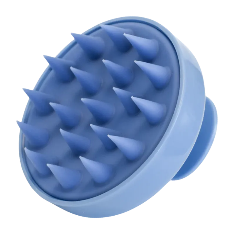 Grey Blue Shampoo Brush