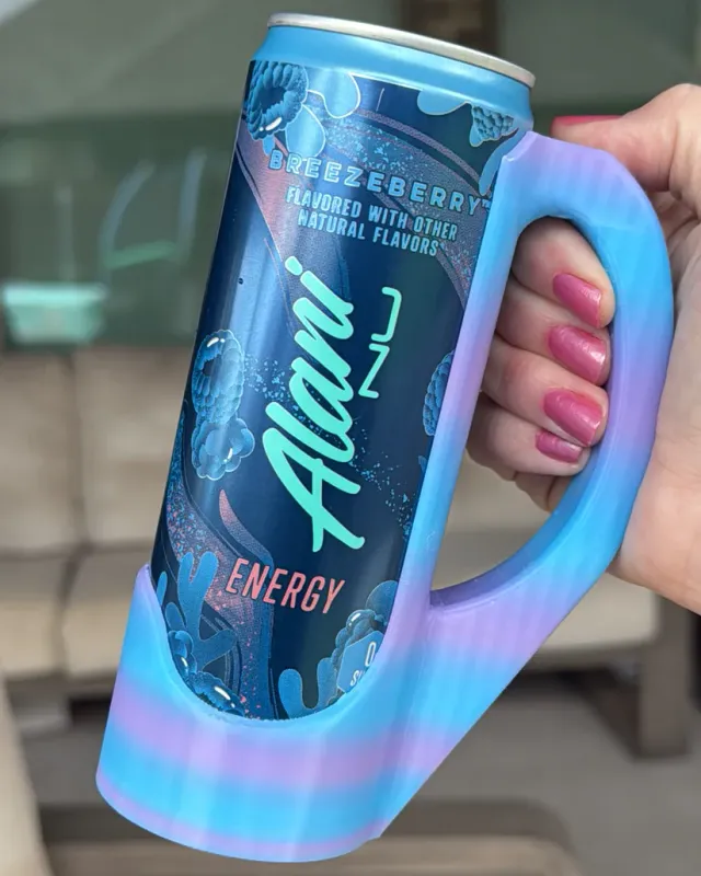 Blue/Lilac Sipzey Handle