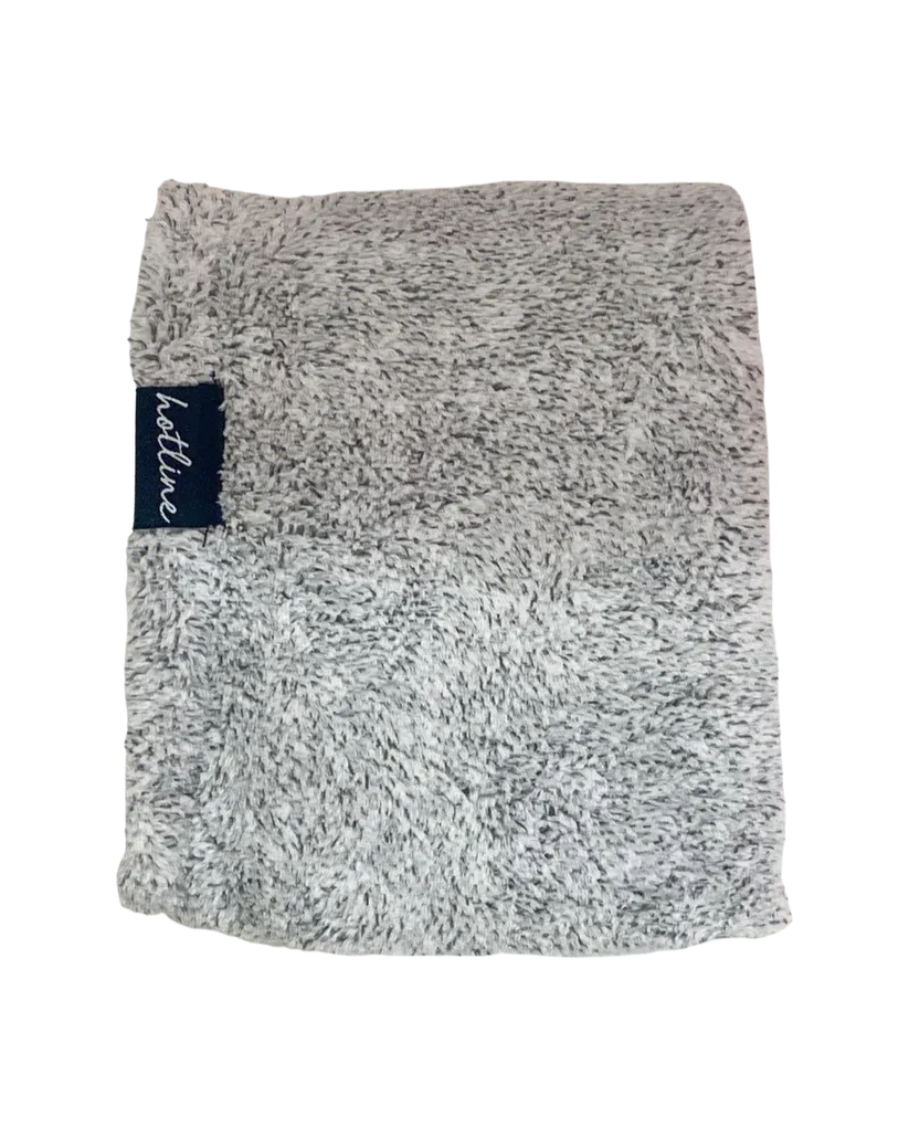 Gray Microfiber Towel Twist
