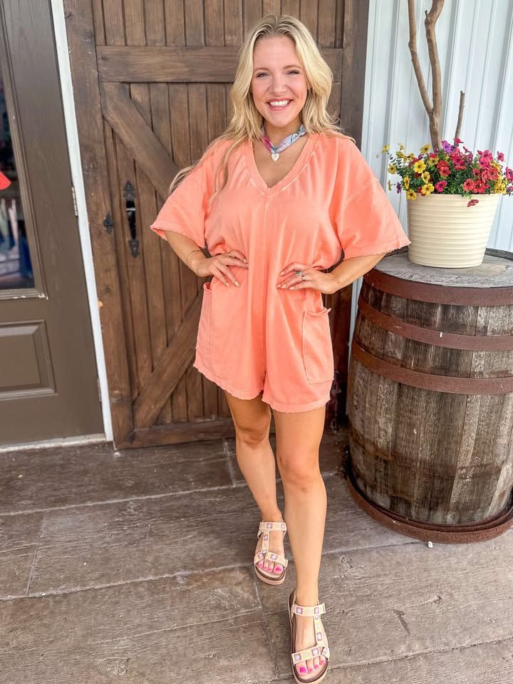 RD Papaya Glow Romper