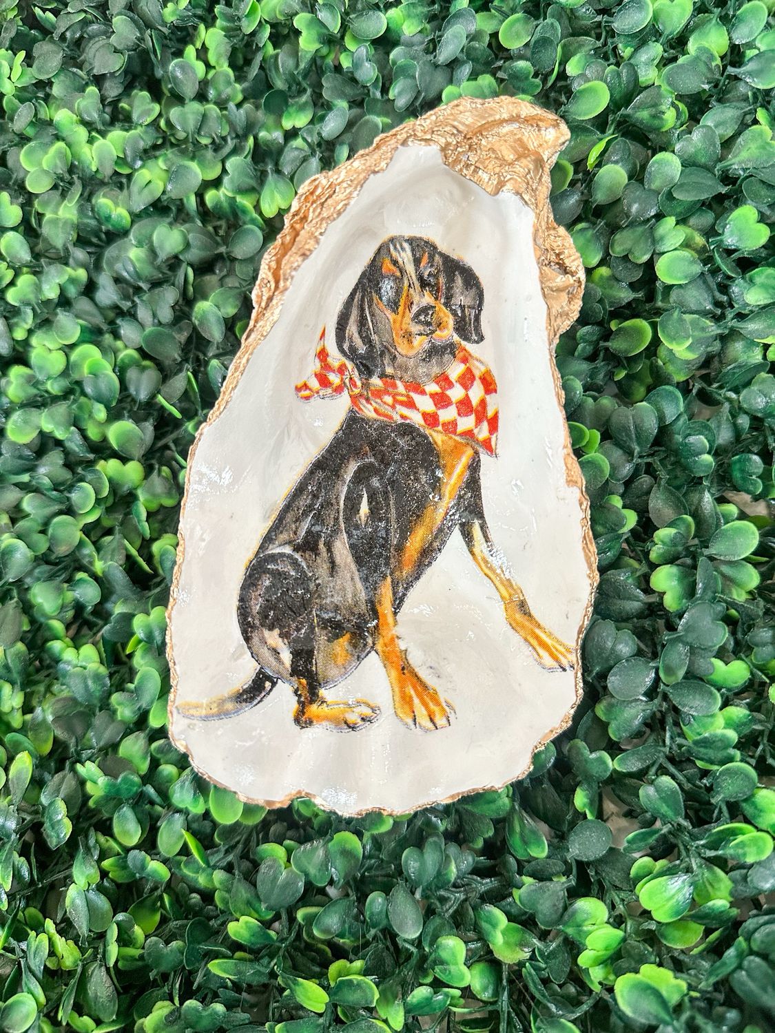 RD Oyster Jewelry Dish-TN Smokey