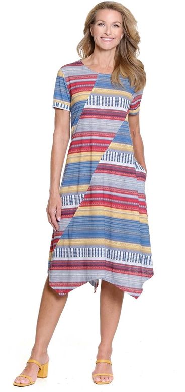 Multi Handker Hem Dress