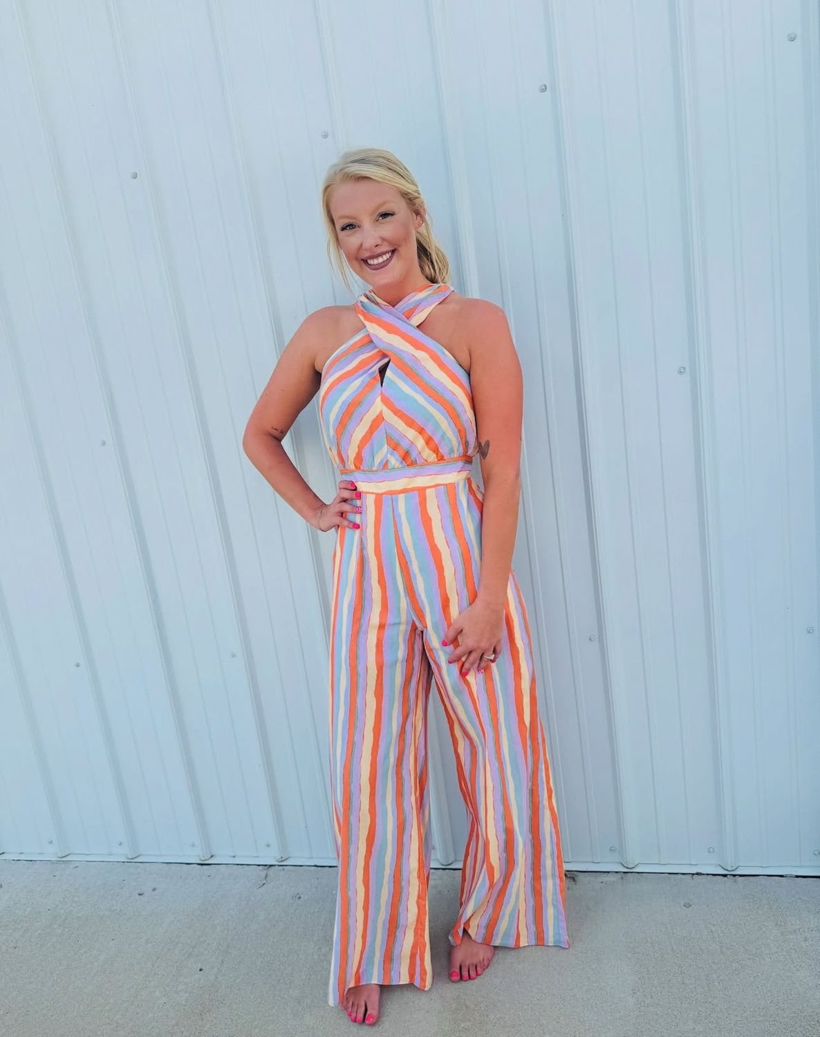 Summer Swirl Jumpsuit
