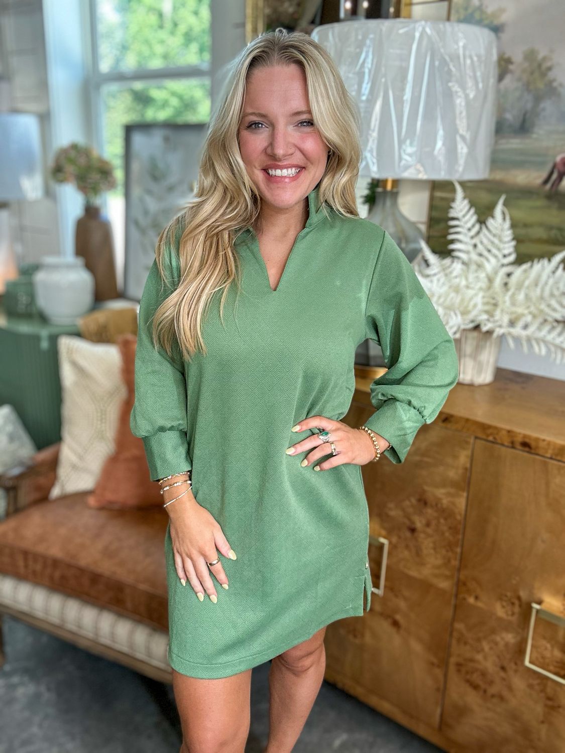Hadley Green Dress