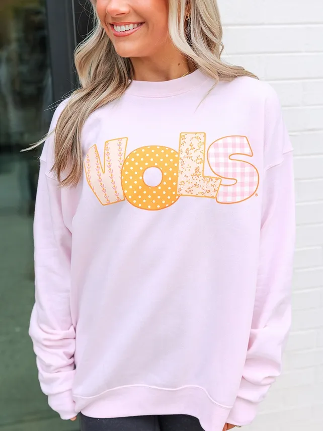 Vols Patchwork Sweatshirt