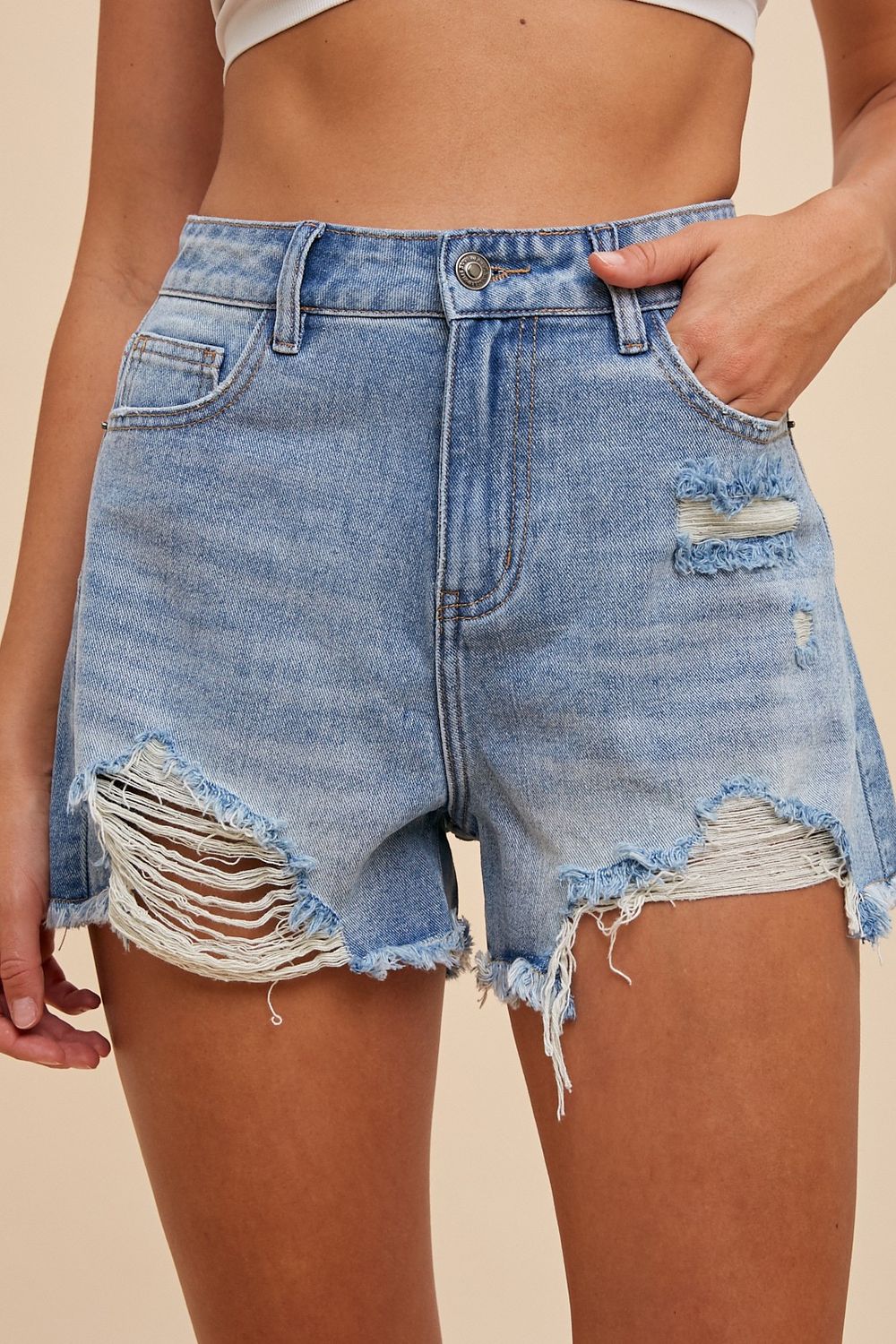 Shredded Sunshine Shorts