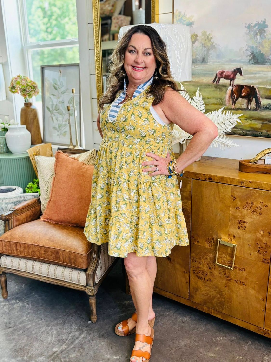 Sunlit Blooms Dress