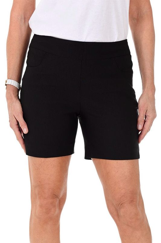 Black Pull On Short
